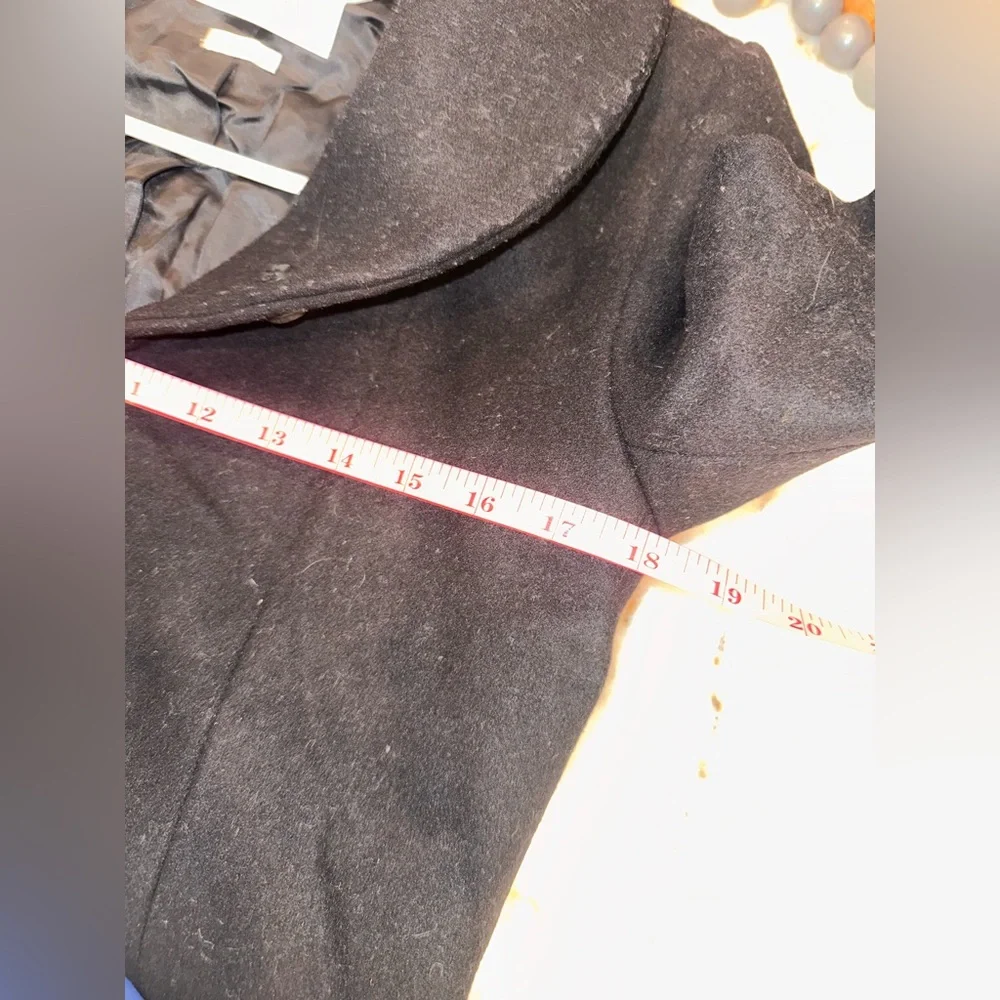 Aritzia Wilfred Wool Cashmere Blend Size‎ XS Women's Black Belted Coat